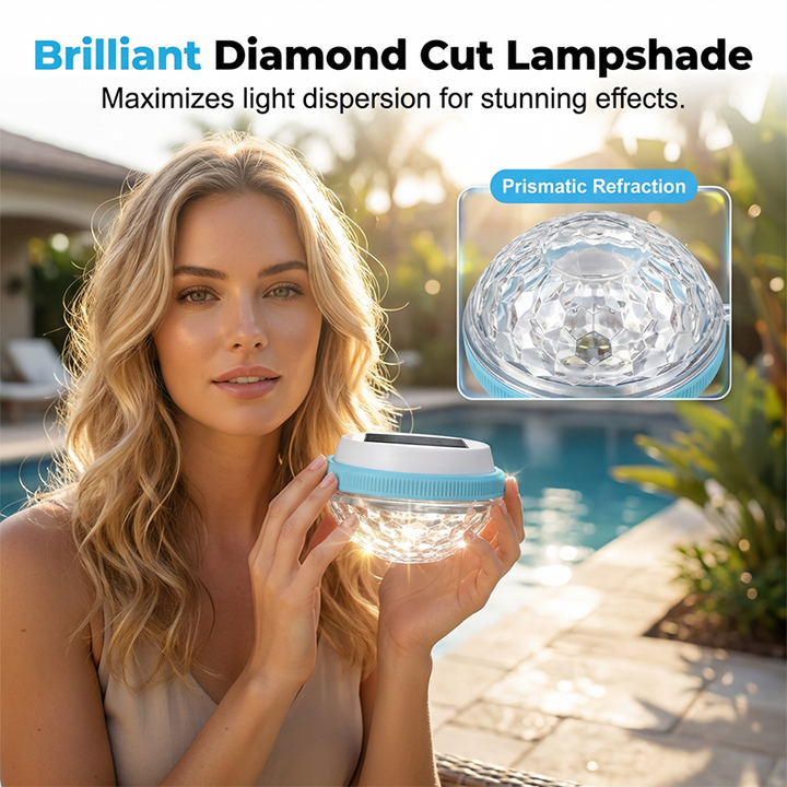 BUY 2 GET 1 FREE LED Solar Floating Pool Light