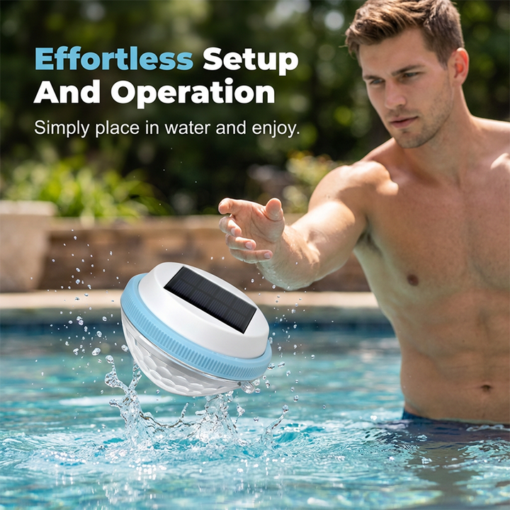 BUY 2 GET 1 FREE LED Solar Floating Pool Light