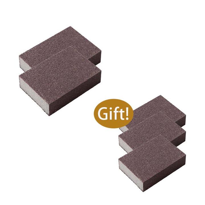 🥳2026 HOT SALE🥳💞50K+ SOLD!🧽🔥 50% OFF! Emery Sponge Scrubber – Removes burnt grease &amp; rust instantly. Flexible &amp; durable, ergonomic handle. A heavy-duty cleaning essential. 🍳✨