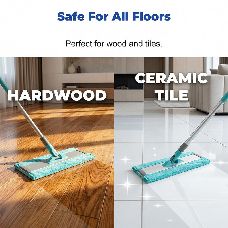🥳2026 HOT SALE🥳💞50K+ SOLD!⏳✨ 50% OFF! Water‑Soluble Floor Sheets – Just drop in water, no measuring. Cleans &amp; shines all floors. Safe &amp; streak‑free. 120 sheets pack. Your daily helper. 🧹💧