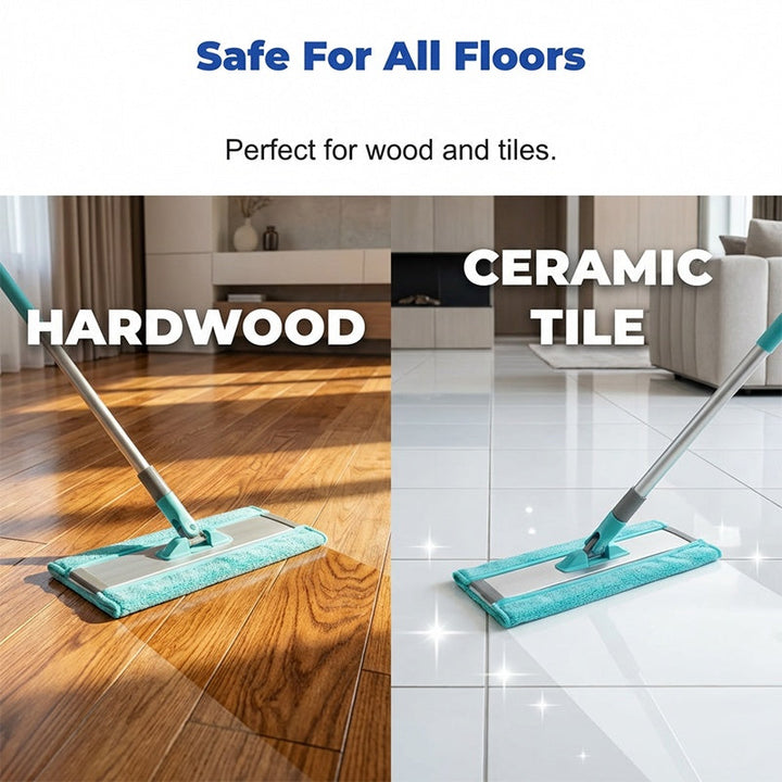 🥳2026 HOT SALE🥳💞50K+ SOLD!⏳✨ 50% OFF! Water‑Soluble Floor Sheets – Just drop in water, no measuring. Cleans &amp; shines all floors. Safe &amp; streak‑free. 120 sheets pack. Your daily helper. 🧹💧