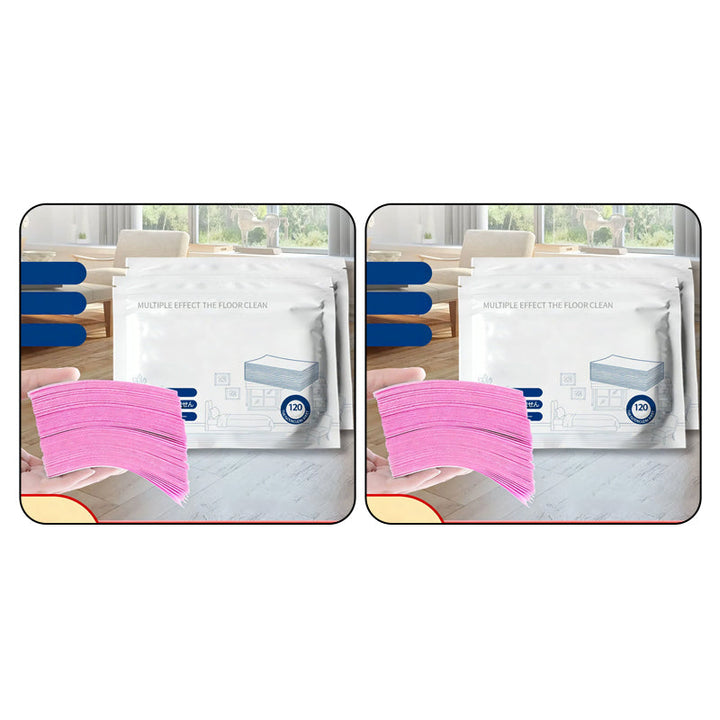 🥳2026 HOT SALE🥳💞50K+ SOLD!⏳✨ 50% OFF! Water‑Soluble Floor Sheets – Just drop in water, no measuring. Cleans &amp; shines all floors. Safe &amp; streak‑free. 120 sheets pack. Your daily helper. 🧹💧