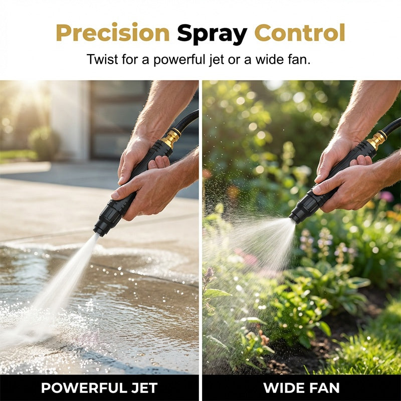 High-Pressure Direct Spray Water Nozzle - Wash at Home, Save Big!
