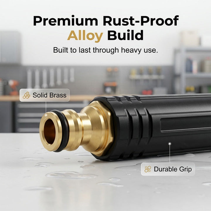 High-Pressure Direct Spray Water Nozzle - Wash at Home, Save Big!