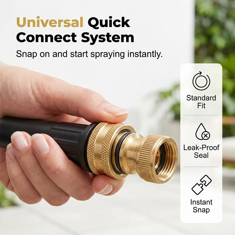 High-Pressure Direct Spray Water Nozzle - Wash at Home, Save Big!