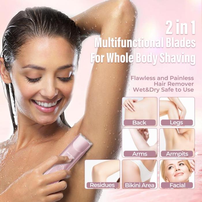 🔥Nur für kurze Zeit 50 % Rabatt🔥IPX7 Wasserdichter Doppelkopfrasierer