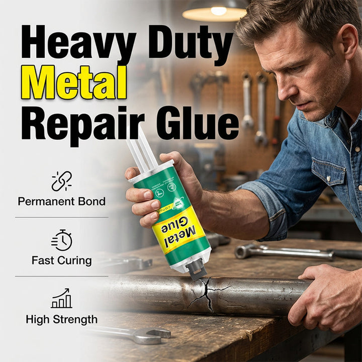 🛠️ High-Strength AB Metal Repair Glue – Fast, Durable &amp; Perfect for All Repairs