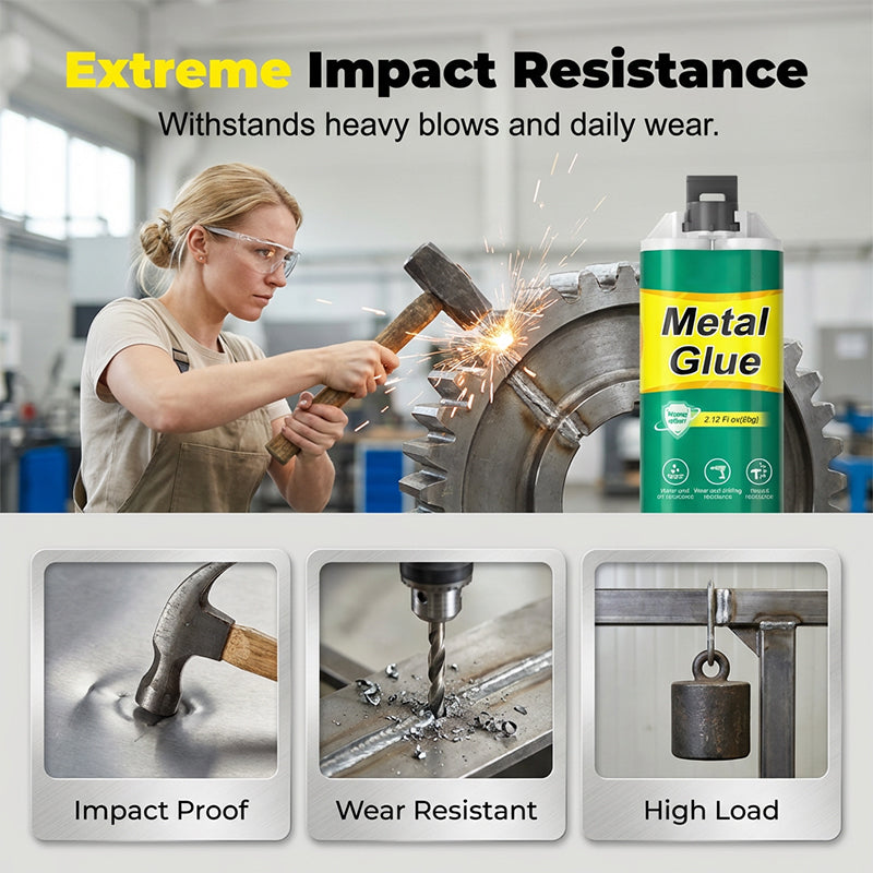 🛠️ High-Strength AB Metal Repair Glue – Fast, Durable &amp; Perfect for All Repairs
