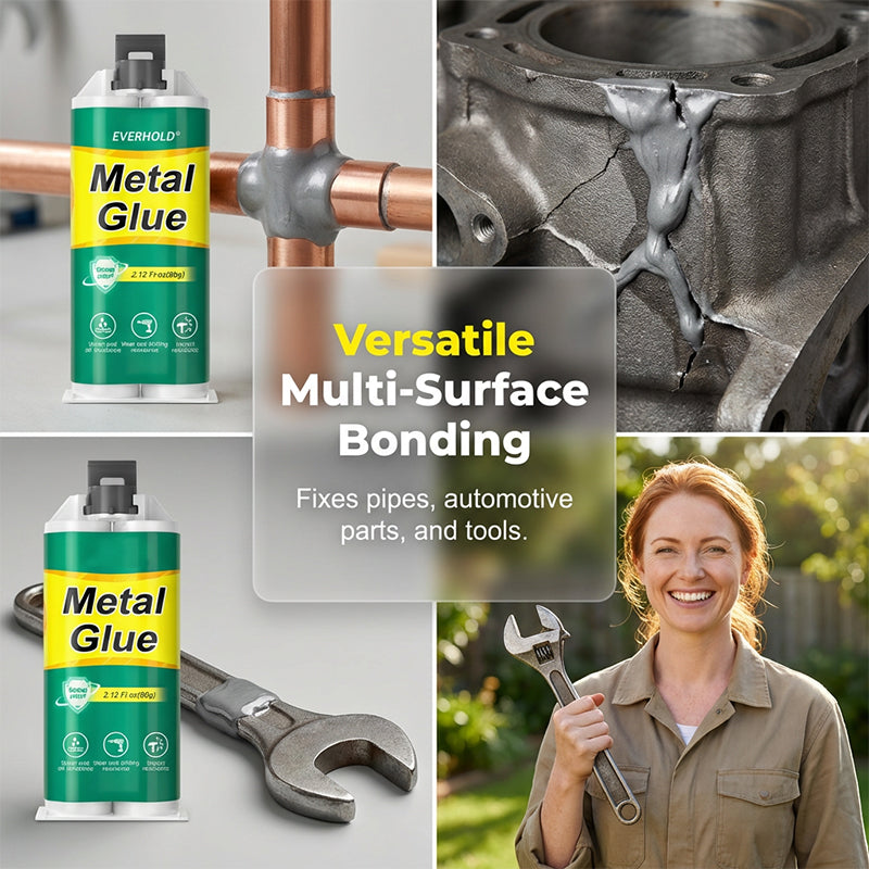 🛠️ High-Strength AB Metal Repair Glue – Fast, Durable &amp; Perfect for All Repairs