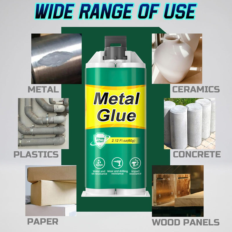 🛠️ High-Strength AB Metal Repair Glue – Fast, Durable &amp; Perfect for All Repairs