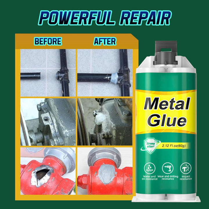 🛠️ High-Strength AB Metal Repair Glue – Fast, Durable &amp; Perfect for All Repairs
