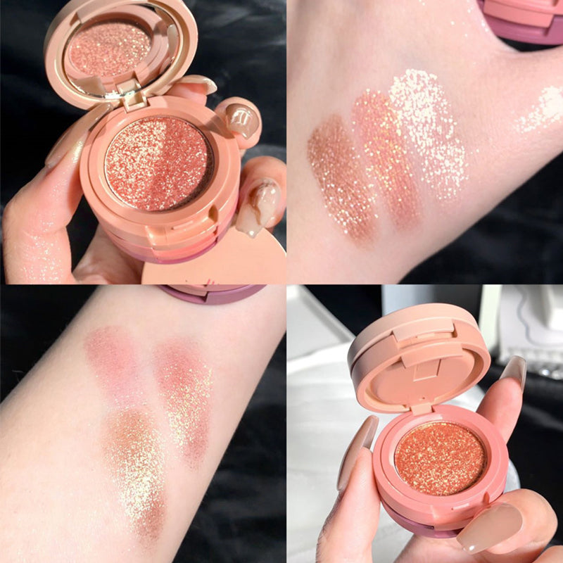 Palette di ombretti impilabili a 3 colori con specchio