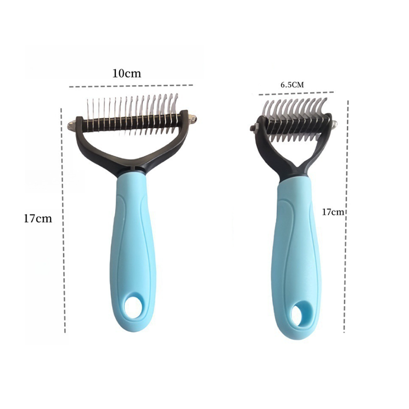 Dual-Sided Pet Grooming Comb for Dogs &amp; Cats