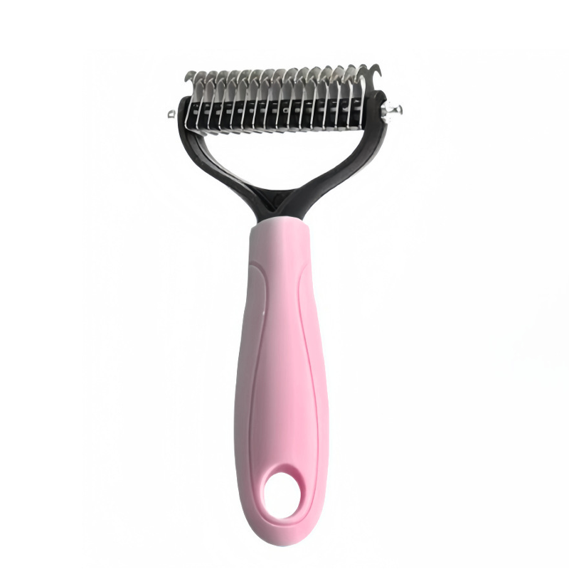Dual-Sided Pet Grooming Comb for Dogs &amp; Cats