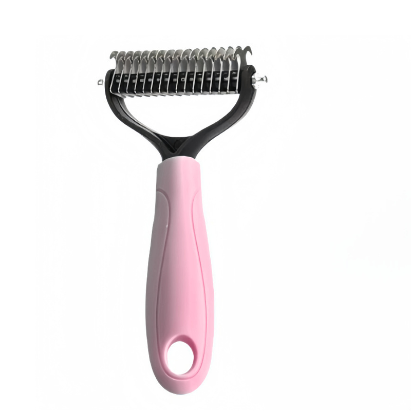 Dual-Sided Pet Grooming Comb for Dogs &amp; Cats