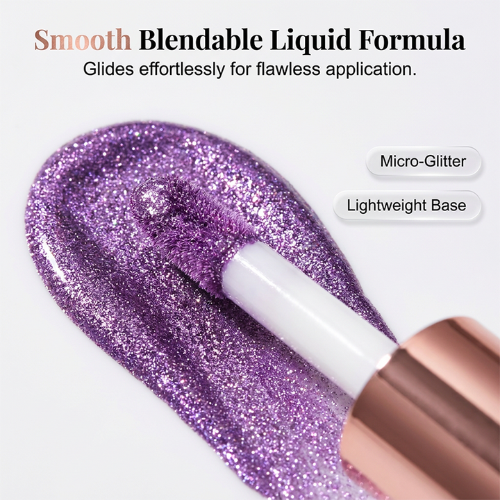 💞Meer dan 50.000 verkocht!💥20% korting! 🔥Glitter &amp;  Glow Liquid Eyeshadow Set