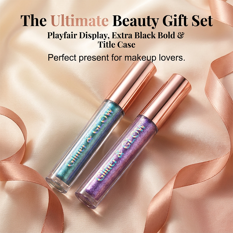 💞Meer dan 50.000 verkocht!💥20% korting! 🔥Glitter &amp;  Glow Liquid Eyeshadow Set