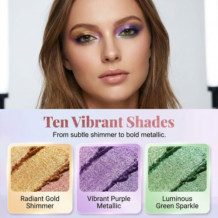 💞Meer dan 50.000 verkocht!💥20% korting! 🔥Glitter &amp;  Glow Liquid Eyeshadow Set