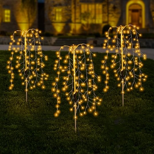 ✨Solar Firework Garden Lights – Waterproof Starburst Stake Lamps for Paths, Patios &amp; Parties 🌟🌧️✨ (Multi-Colour)