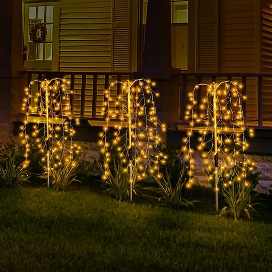 ✨Solar Firework Garden Lights – Waterproof Starburst Stake Lamps for Paths, Patios &amp; Parties 🌟🌧️✨ (Multi-Colour)