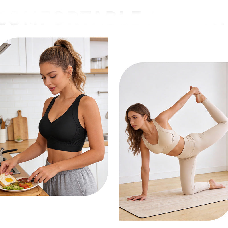 Soft Intention Plus Size Back Fat Smoothing Jelly-BH, für jeden Tag, nahtlos, Push-up