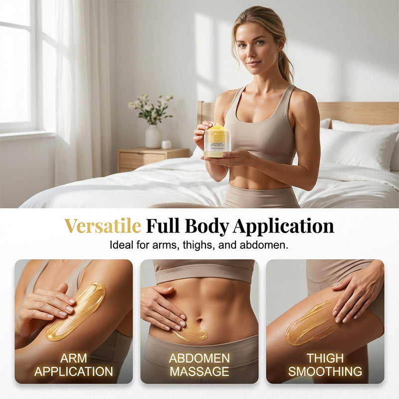 Tillverkad och skickad från USA🇬🇧LOVILDS® Åtdragande Burn Gold Massagekräm