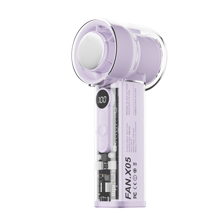 ❄️ LIMITED-TIME 50% OFF! ✨ Bladeless Cooling Fan – Digital Display, 100+ Speeds, Portable ⚡