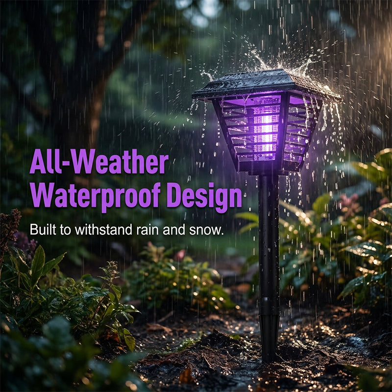 ⏳🔥LIMITED-TIME 50% OFF! 🦟 Solar-Powered Mosquito Zapper &amp; Garden Light – Bug-Free Summer Nights ✨