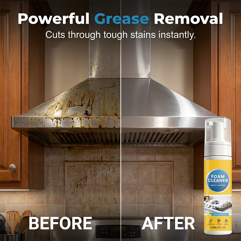 Multi-Purpose Foam Cleaner for Kitchen &amp; Home