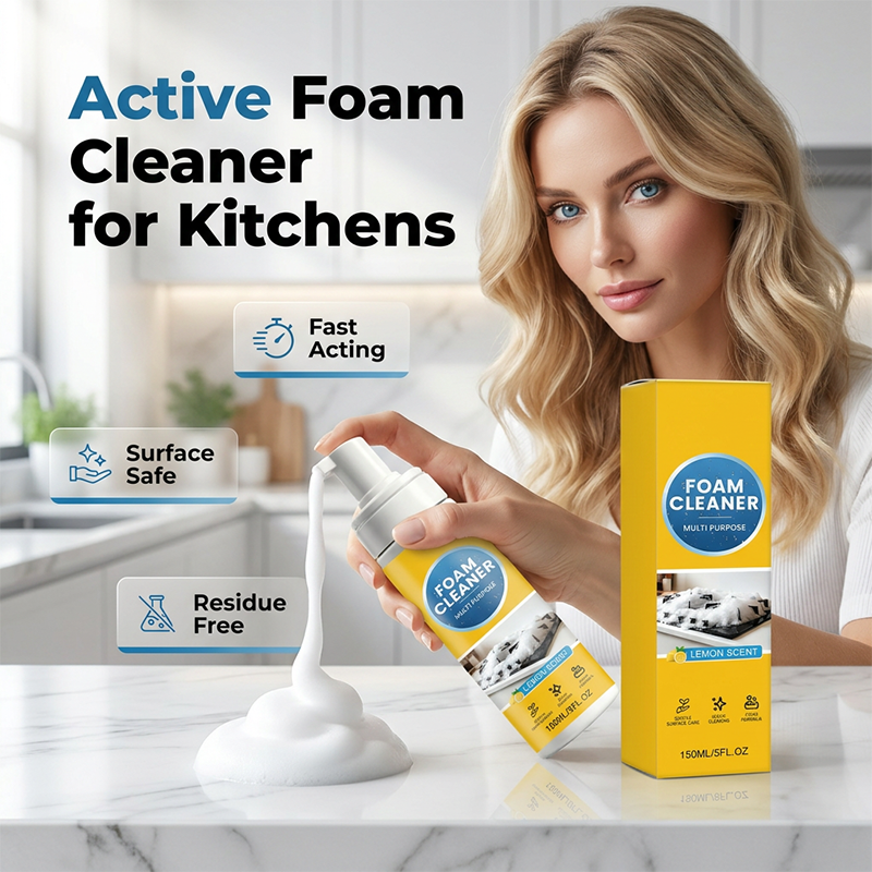 Multi-Purpose Foam Cleaner for Kitchen &amp; Home