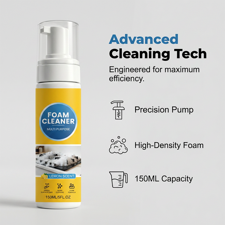Multi-Purpose Foam Cleaner for Kitchen &amp; Home