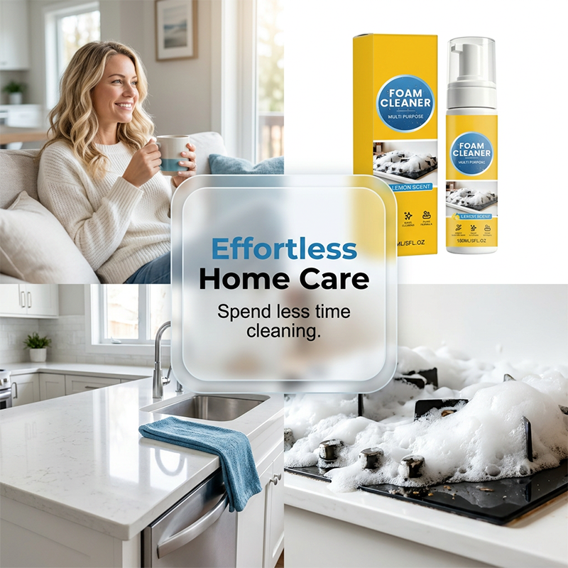 Multi-Purpose Foam Cleaner for Kitchen &amp; Home