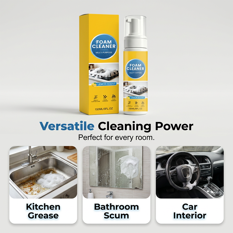 Multi-Purpose Foam Cleaner for Kitchen &amp; Home