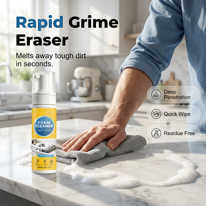 Multi-Purpose Foam Cleaner for Kitchen &amp; Home