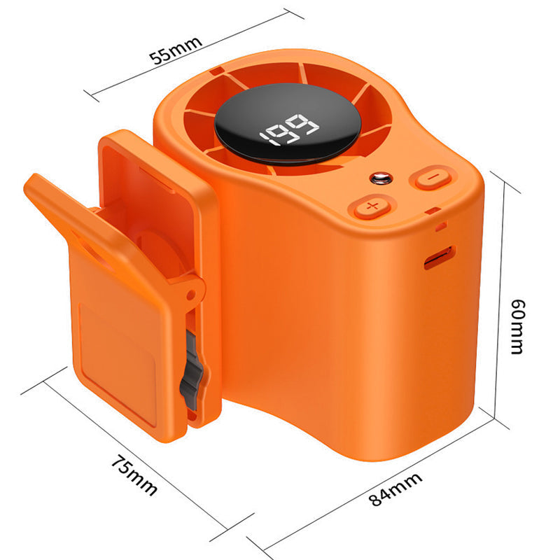 🔥Hands-Free Personal Cooling Fan with LED Display For Car