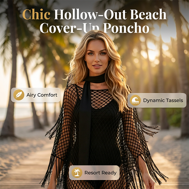 Summer Metallic Crochet Cover-Up – Lightweight, Flowy &amp; Effortlessly Stylish summer outfit