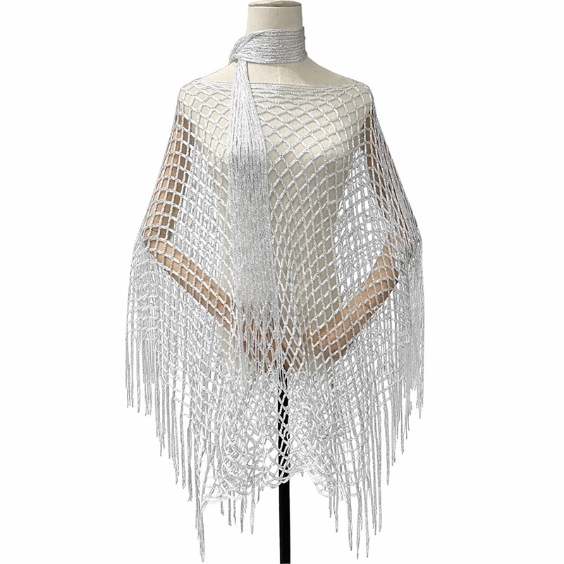 Summer Metallic Crochet Cover-Up – Lightweight, Flowy &amp; Effortlessly Stylish summer outfit