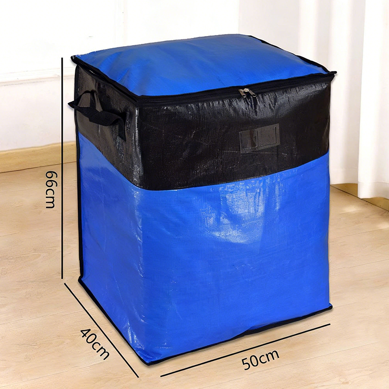 Collapsible Storage and Moving Bag – Heavy-duty handles &amp; zippered closure – Folds flat, perfect for moving, travel or closet organization – reusable &amp; easy to clean 🏠