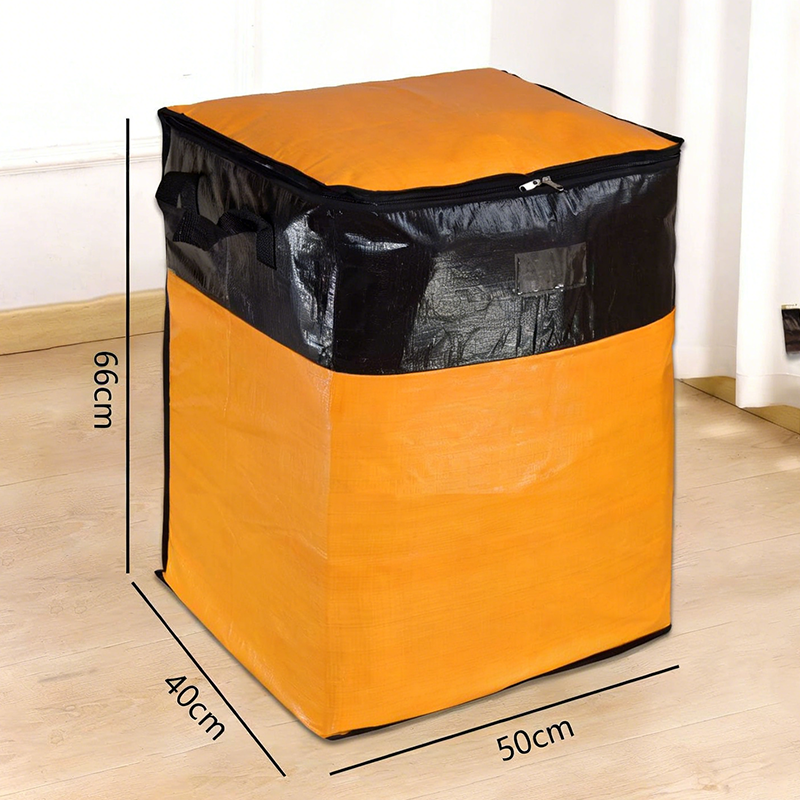 Collapsible Storage and Moving Bag – Heavy-duty handles &amp; zippered closure – Folds flat, perfect for moving, travel or closet organization – reusable &amp; easy to clean 🏠