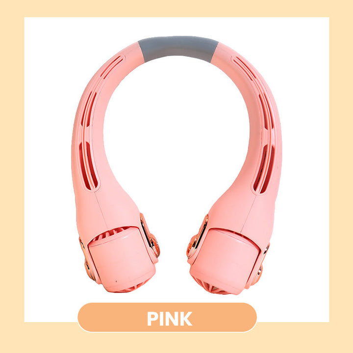 🌀 LIMITED-TIME 49% OFF! 💥 360° Rotating Neck Fan – Ultra Quiet, 3 Speeds, Hands-Free, Long Battery ✨