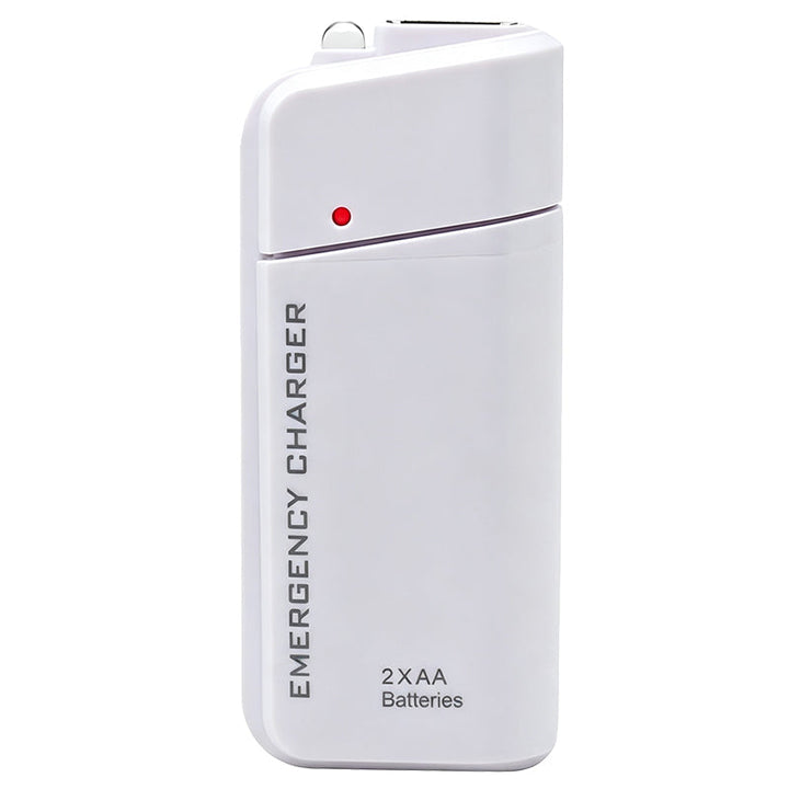 🔋50% OFF NOW! Portable Emergency Phone Charger‑AA Battery‑Powered Power Bank with LED Flashlight, Pocket‑Size USB Emergency Backup Charger for Outdoor Travel Camping