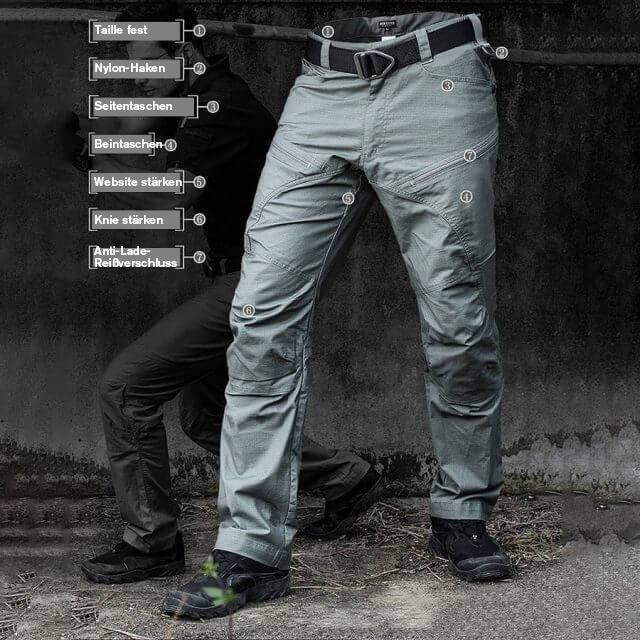 👖 50% RABATT JETZT! ✨Men's Windproof and Warm Outdoor Military Tactical Pants - Fleece Lining