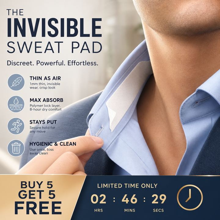 💗Invisible Disposable Collar &amp; Cuff Sweat Liners