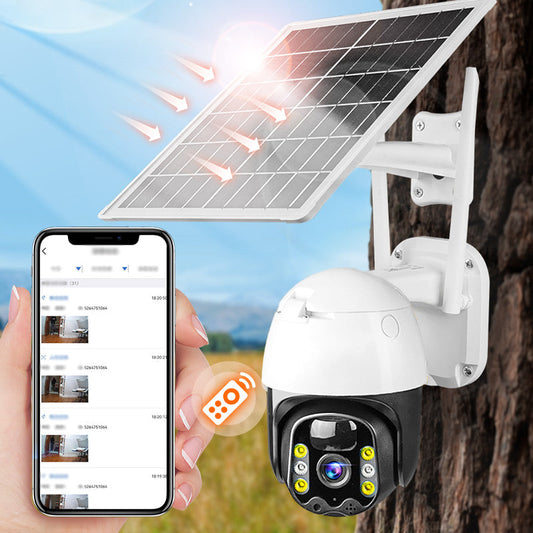 Smart Wireless Solar Surveillance Camera